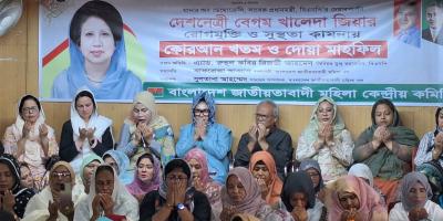 রোগ-শোক-সংকটেও দেশ ছেড়ে যাননি খালেদা জিয়া: রিজভী