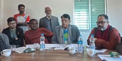 ময়মনসিংহ-৮: সাংবাদিকদের সঙ্গে জাপার প্রার্থীর মতবিনিময়