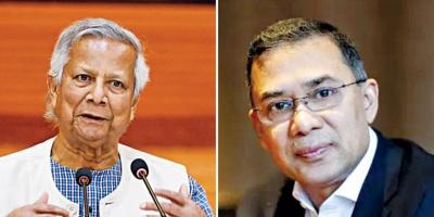তারেক রহমানকে প্রধান উপদেষ্টার অভিনন্দন