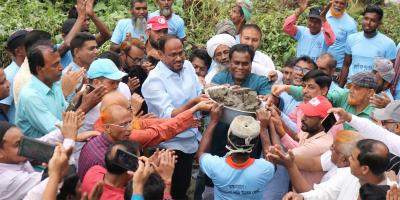 টাঙ্গাইলে ধলেশ্বরী ও লৌহজং নদীর পুনর্খনন প্রকল্প উদ্বোধন