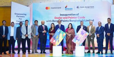 বার্জার ডিলার-পেইন্টারদের জন্য ডেবিট ও প্রিপেইড কার্ড চালু