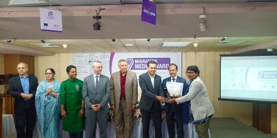 সাংবাদিক শাকিলা ববির ব্র্যাক মাইগ্রেশন মিডিয়া অ্যাওয়ার্ড অর্জন