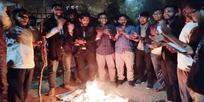 নোবিপ্রবিতে মালেক উকিল হলের নামফলক ভেঙে ‘বিজয় ২৪’ নামকরণ