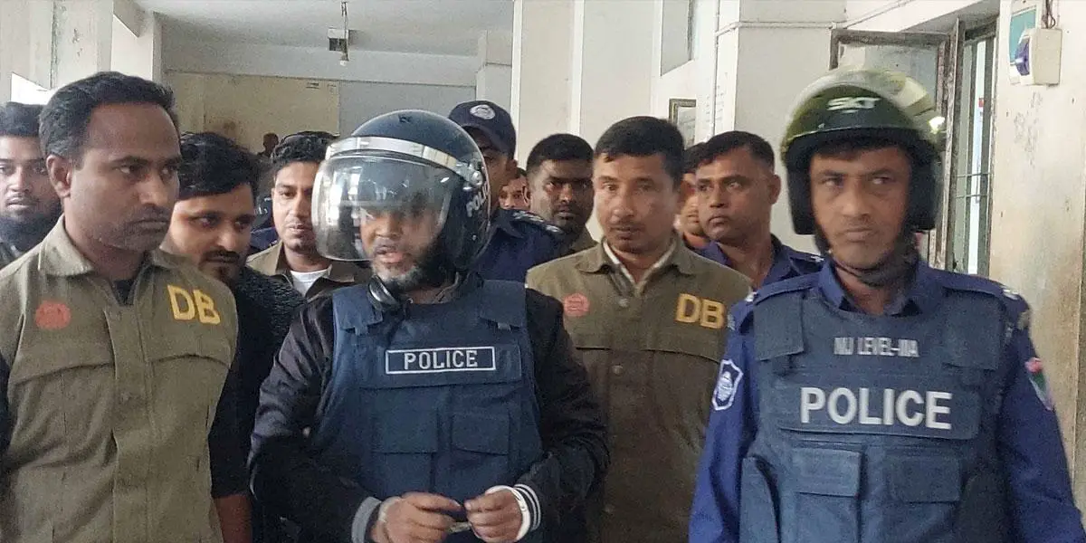 বাগেরহাটের সাবেক পুলিশ সুপার আবুল হাসনাত খান কারাগারে