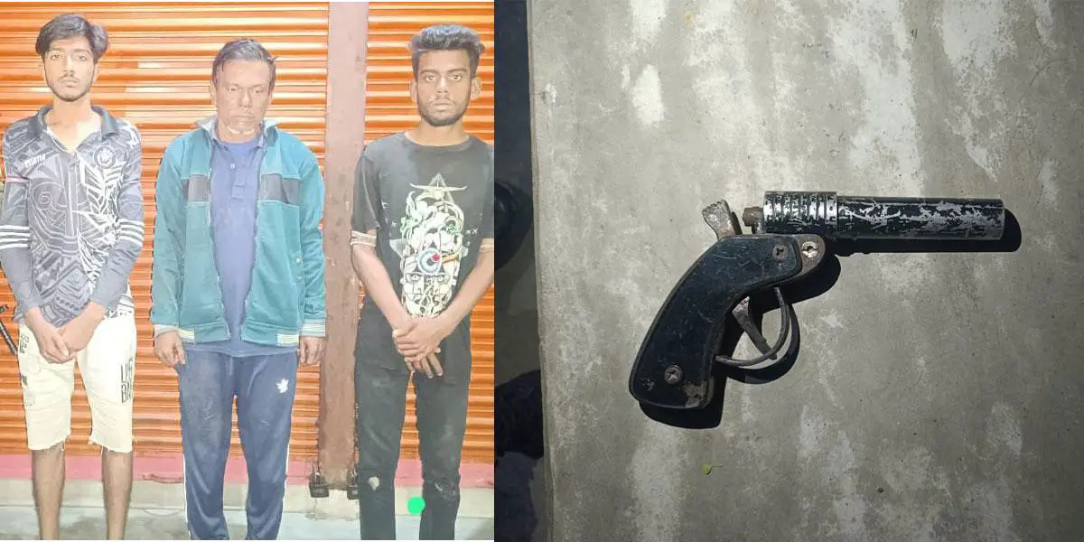 কুষ্টিয়ায় সেনা অভিযানে আগ্নেয়াস্ত্রসহ আটক ৩