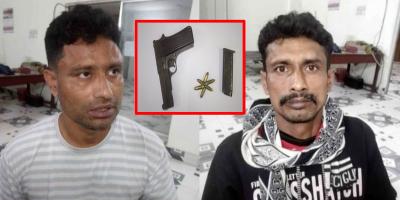 অপারেশন ডেভিল হান্ট: নড়াইলে বিদেশি পিস্তল-গুলিসহ ২ ভাই আটক