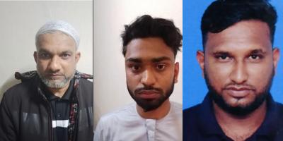 সিলেটে দুই ছাত্রলীগ নেতাসহ গ্রেপ্তার ৩