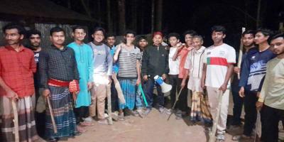 লক্ষ্মীপুরে ডাকাত আতঙ্ক, রাত জেগে পাহারা