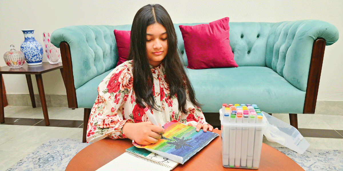 ছবির রঙে মনের সুস্থতা
