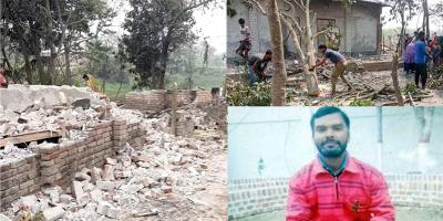 আছিয়ার ধর্ষকের বাড়ি ভেঙে মসজিদ নির্মাণের দাবি