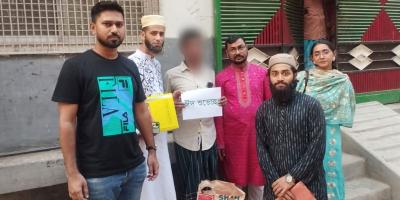 গণ-অভ্যুত্থানে শহিদ-আহত ১৫ পরিবার পেল ঈদসামগ্রী