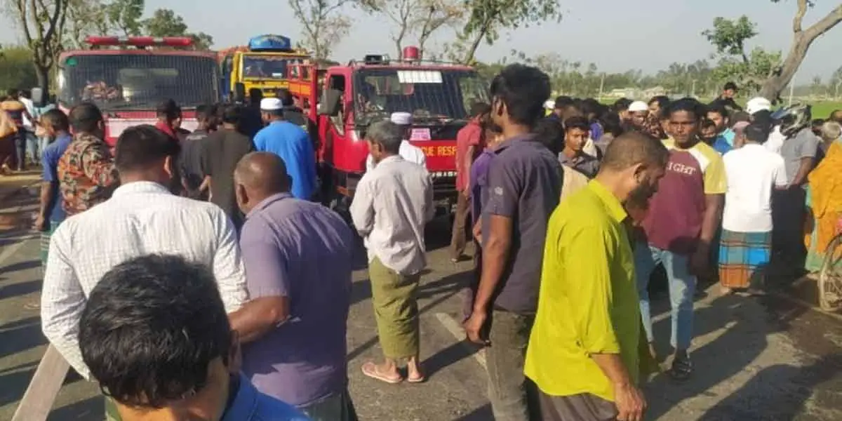 পঞ্চগড়ে সড়ক দুর্ঘটনায় শিশুসহ দুইজনের মৃত্যু
