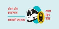 বাস ও রেলের টিকিট যেন ঈদের চাঁদ