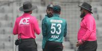 আম্পায়ারের সঙ্গে অশোভন আচরণ, ১ ম্যাচ নিষিদ্ধ তাওহিদ