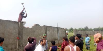 রূপগঞ্জে সালমান এফ রহমানের দখলে থাকা সরকারি রাস্তা উদ্ধার