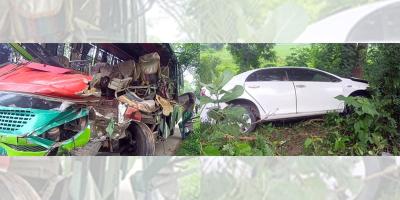 গোপালগঞ্জে ৬ যানবাহনের সংঘর্ষে নিহত ২