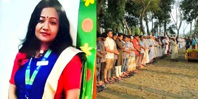 বোনের বাড়িতে চিরনিদ্রায় শায়িত হলেন মাইলস্টোনের শিক্ষিকা মাসুকা বেগম