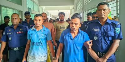 রংপুরে হিন্দুদের বাড়িঘরে হামলা: গ্রেপ্তার ৫ তরুণ রিমান্ডে