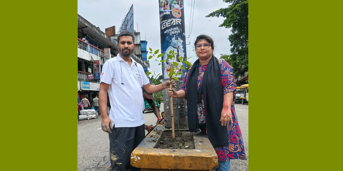 সিলেটে ৩৬ জুলাই স্মরণে ৩৬ বৃক্ষরোপণ