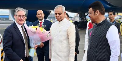 ভারত সফরে ব্রিটিশ প্রধানমন্ত্রী কিয়ার স্টারমার