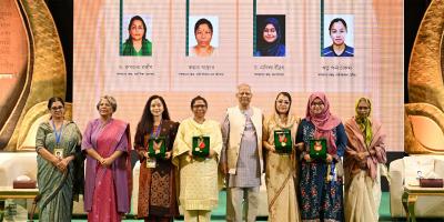 নারীদের সামনে রেখেই নতুন বাংলাদেশ গড়ে উঠুক: প্রধান উপদেষ্টা