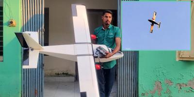 ড্রোন বানিয়ে তাক লাগালেন আনসার সদস্য