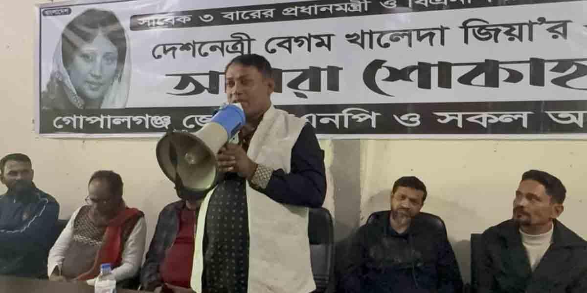 গোপালগঞ্জের কোনো মানুষের চাকরি যাবে না: বিএনপি প্রার্থী বাবর