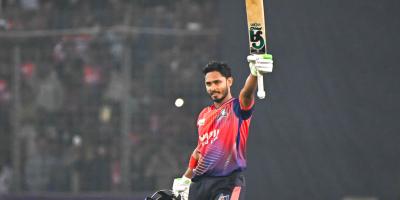 তানজিদের সেঞ্চুরিতে রাজশাহীর পুঁজি ১৭৪