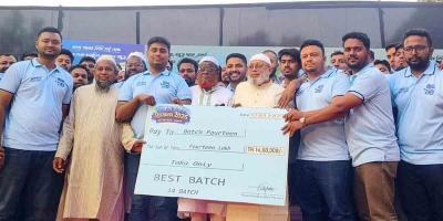 হাসনাতের নির্বাচনি তহবিলে ১৪ লাখ টাকা দিল স্কুলের বন্ধুরা