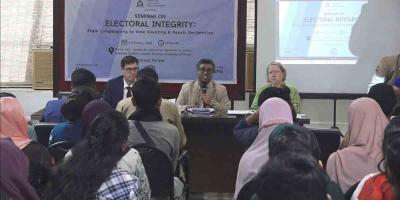 ঢাবিতে ‘নির্বাচনি শুদ্ধতা’ নিয়ে সেমিনার অনুষ্ঠিত
