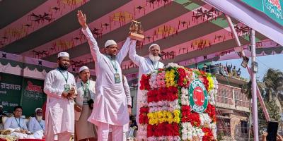 আগে গণভোটে ‘হ্যাঁ’, পরে দাঁড়িপাল্লায় ভোট দেওয়ার আহ্বান জামায়াত আমিরের