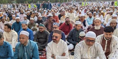 ময়মনসিংহে ধর্মীয় ভাবগাম্ভীর্যের মধ্য দিয়ে ঈদের জামাত অনুষ্ঠিত