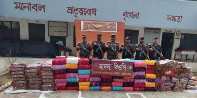 ব্রাহ্মণবাড়িয়া ও কুমিল্লা থেকে সাড়ে ৩ কোটি টাকার চোরাই পণ্য জব্দ