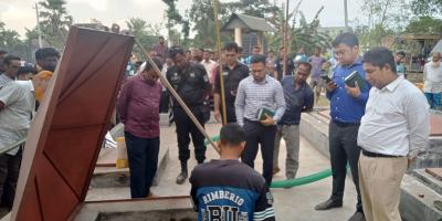 জয়পুরহাটে অবৈধভাবে তেল মজুতের অপরাধে ফিলিং স্টেশনকে জরিমানা