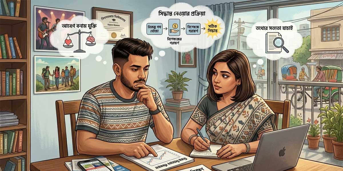 আপনি কি একবার দেখেই সিদ্ধান্ত নেন?