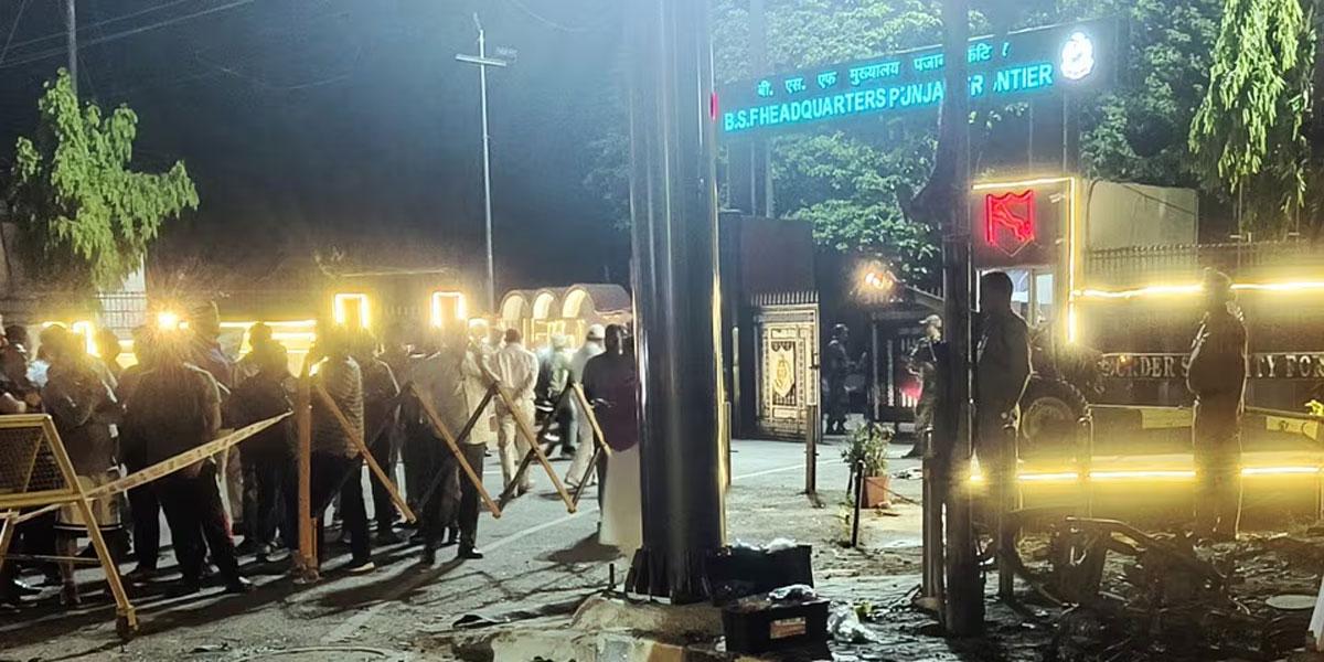 ভারতে বিএসএফ সদর দপ্তর ও সেনা ক্যাম্পের বাইরে বিস্ফোরণ