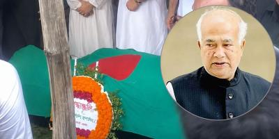 ইঞ্জিনিয়ার মোশাররফ হোসেনকে রাষ্ট্রীয় মর্যাদায় দাফন