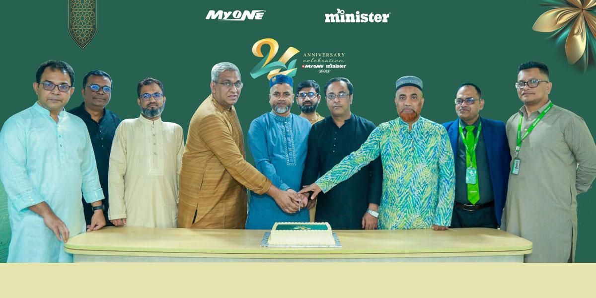 মিনিস্টার-মাইওয়ান গ্রুপের ২৪তম প্রতিষ্ঠাবার্ষিকী উদযাপন