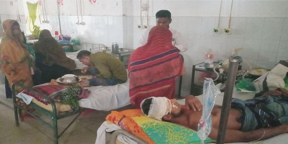 নড়াইলে দুপক্ষের সংঘর্ষ, আহত ১৫