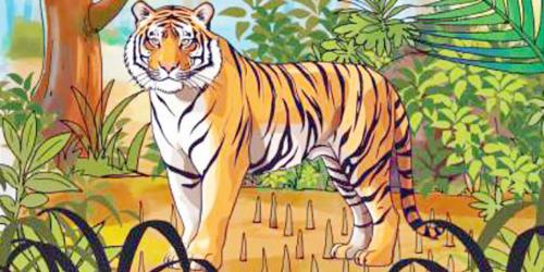 রয়্যাল বেঙ্গল টাইগার পাঠ থেকে ২টি অনুশীলনীর প্রশ্ন ও উত্তর, ১ম পর্ব, পঞ্চম শ্রেণির বাংলা